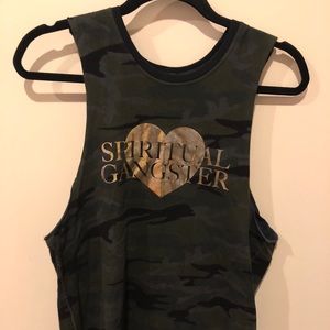 Spiritual Gangster Camo Tank